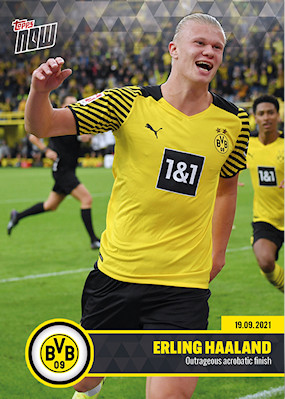 Giovanni Reyna Bundesliga 2021/22 TOPPS NOW BVB ® Card #1