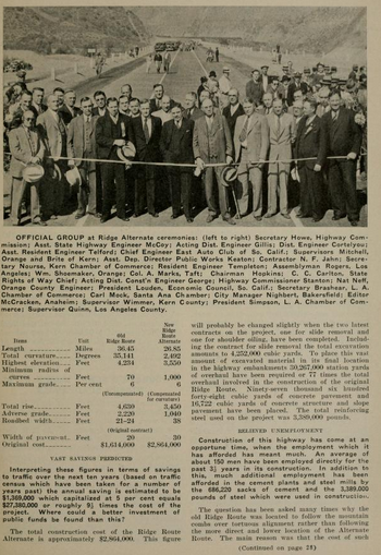 Legend of the Ridge Route; a history of crossing the mountains between ...