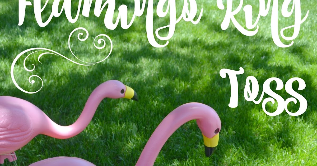 Summertime Flamingo Ring Toss Building Our Story