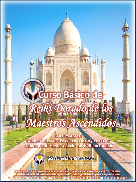 CURSO BÁSICO DEL REIKI DORADO DE LOS MAESTROS ASCENDIDOS REIKI