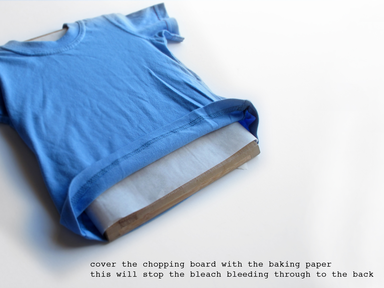 The Academy of Gentle Arts bleach pen fabric design