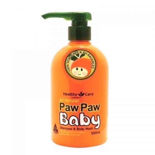 Sữa tắm gội Paw Paw Baby Healthy Care 500ml của Úc