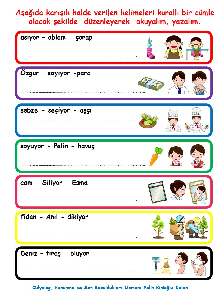 cumle tamamlama icin 25 fikir okuma calismasi okuma ogretmen klasoru