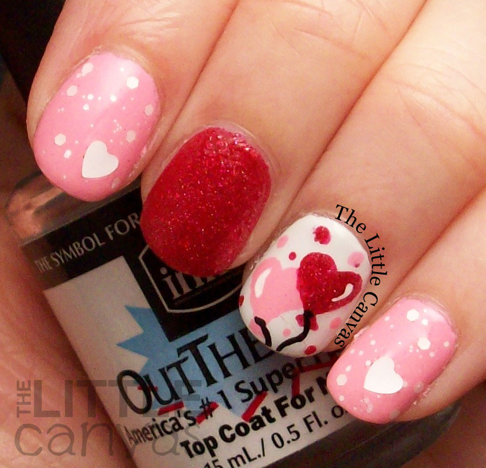Valentine's Day Manicure + 3 Years of The Little Canvas! :) - The ...