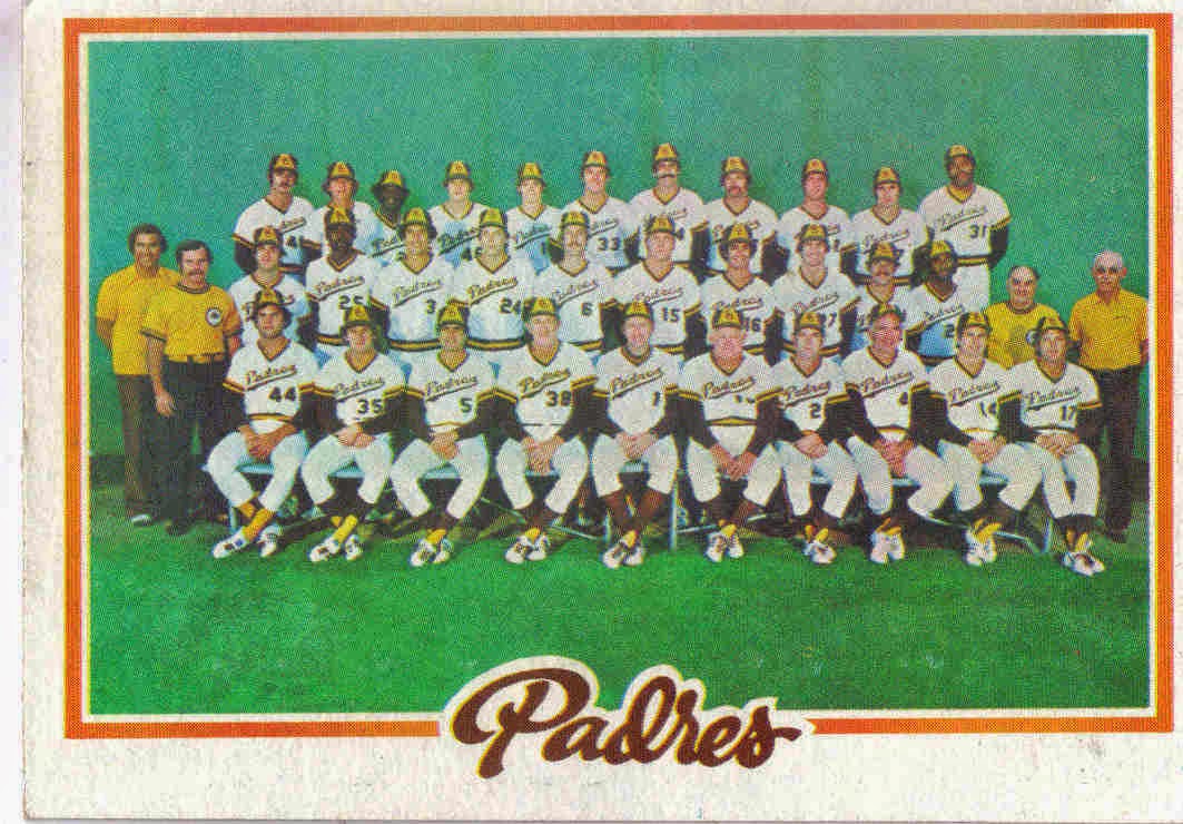 1978 Baseball 1978 Topps Baseball 192 San Diego Padres