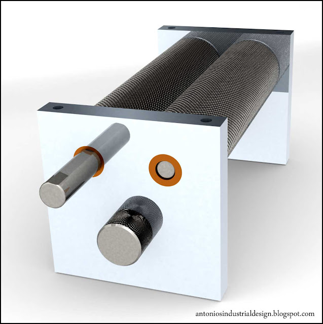 ANTONIO'S INDUSTRIAL DESIGN MM3 Grain Mill by Monster Brewing Hardware