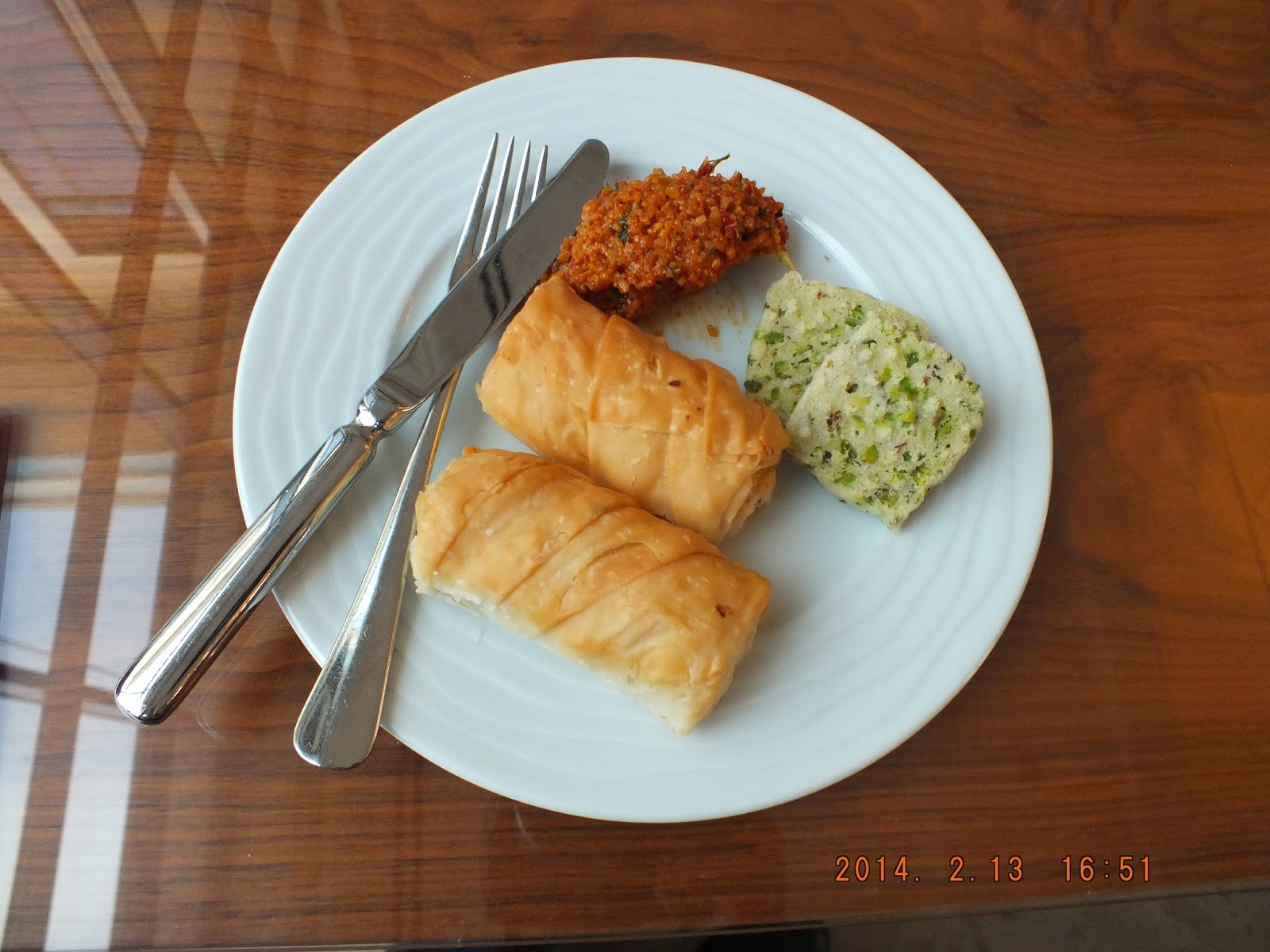 MAVİ BEYAZ YEMEKLER Şubat 2014