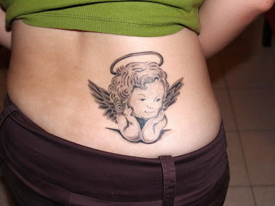 cherub angel tattoo design