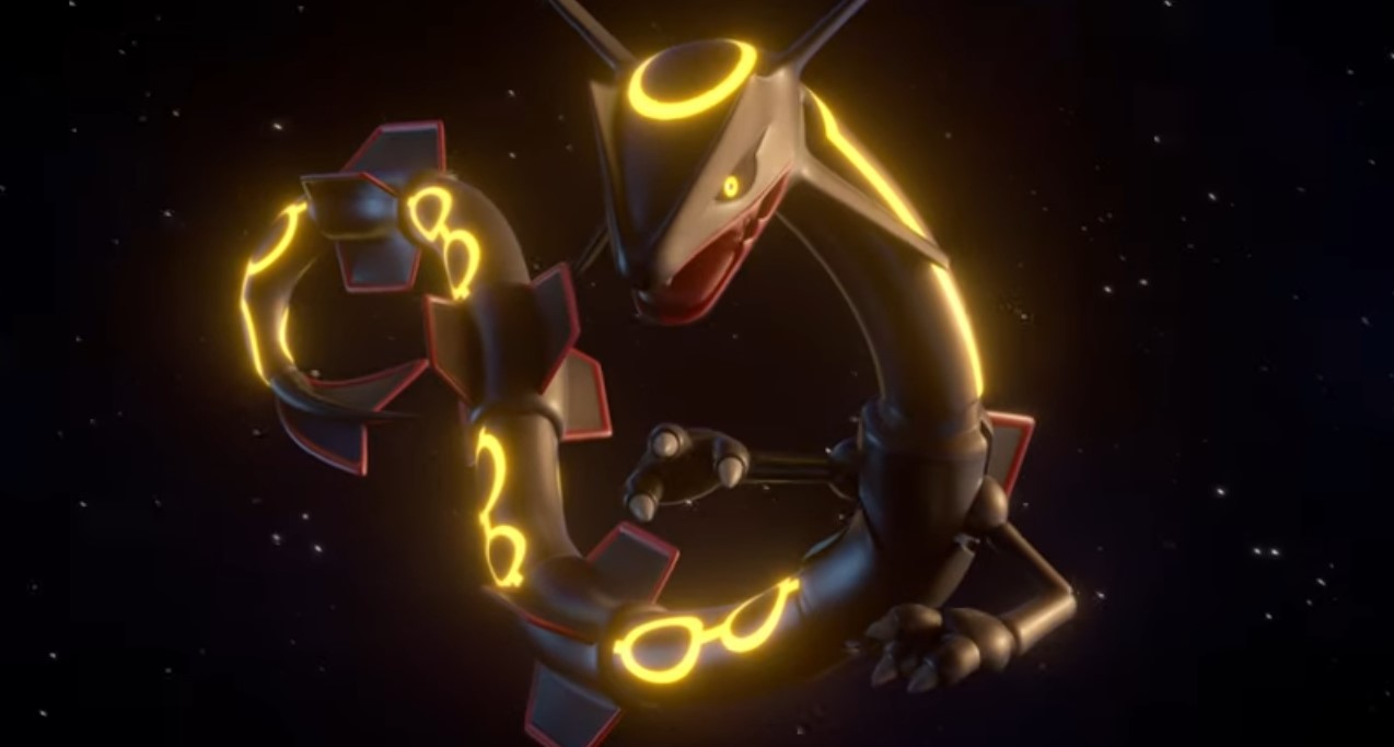 Captura De Pokemon Lendário - Rayquaza - Pokemon Go - DFG