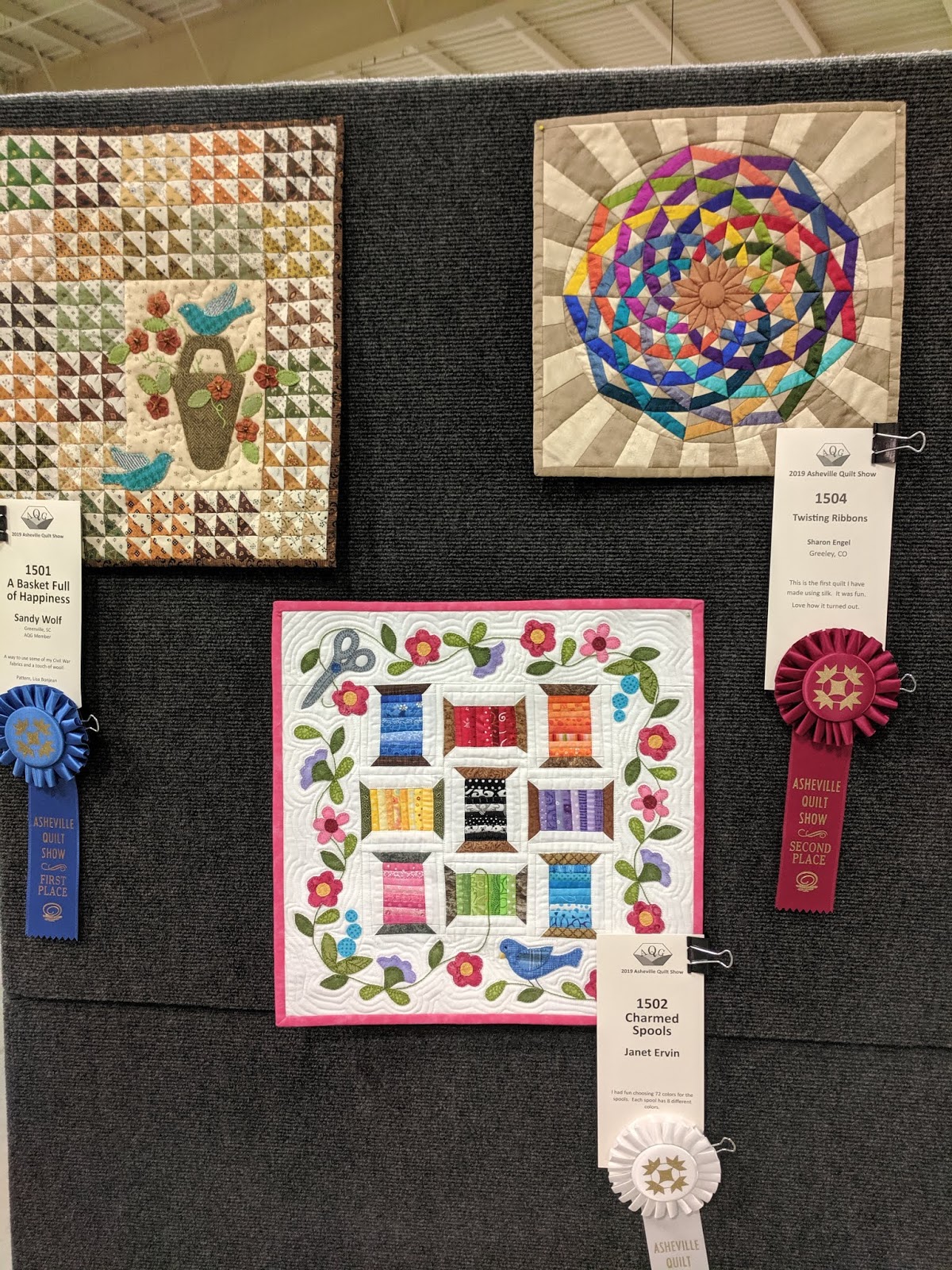 The Joyful Quilter Wonderful Wednesday and the Asheville Quilt Show