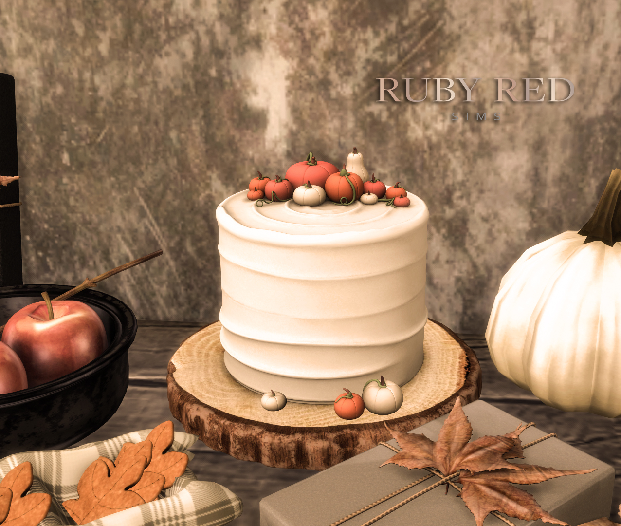 Autumn Decoration Set The Sims 4 Build / Buy