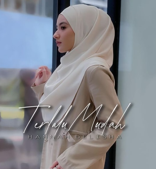 Farhana Jafri: Lirik Lagu | Terlalu Mudah - Hannah Delisha