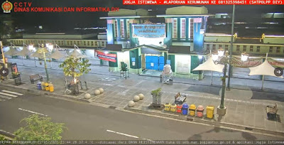 Pantauan CCTV, Sehari Jelang Lebaran Suasana Seputaran Malioboro Sepi Pantauan CCTV, Sehari Jelang Lebaran Suasana Seputaran Malioboro Sepi