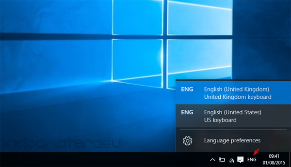 Cara Mengganti Bahasa/ Language Keyboard Pada Windows 10