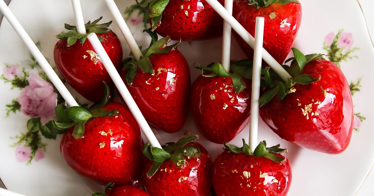 Easy Sugared (Tanghulustyle) Strawberries Constellation Inspiration