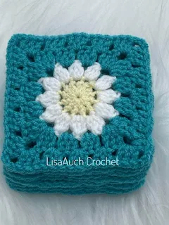 How to Crochet a bag tote Daisy Granny Square Bag