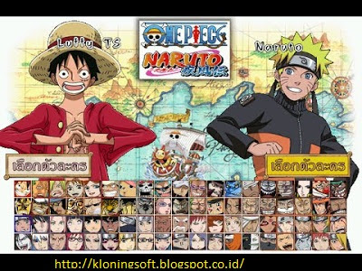Download One Piece vs Naruto Mugen v2 2014 