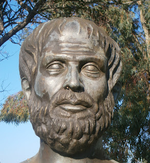 η προτομή του Αριστοτέλη στο Αντίρριο