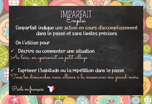 https://1.bp.blogspot.com/-zMVmJ9L5yp4/WVL1UemXfLI/AAAAAAAAOHw/IwuGWf6uGPcbWPPE-JvzQawnVZ7BeZWAwCLcBGAs/s1600/imparfait.png Imparfait - użycie czasu Imparfait 1 - Francuski przy kawie