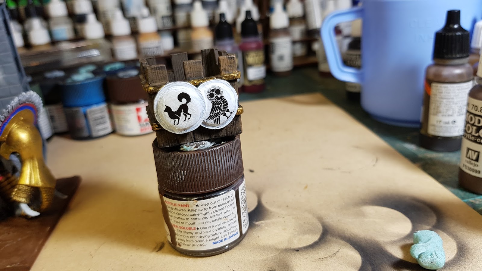 Plastic fumes and Spartans Painted Addiction