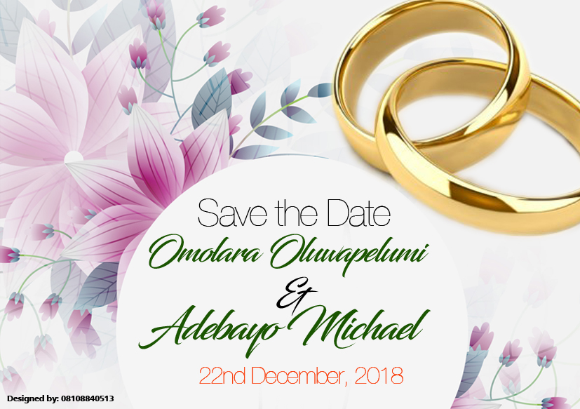 Wedding iv design template for sale $6 (n2,500) psd WEDDING IV DESIGN TEMPLATE FOR SALE $6 (N2,500) PSD - GRAPHICS HUB