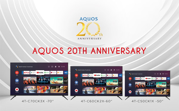 home, home appliance, TV, television, home improvement, smart TV, Sharp, Sharp Philippines, Sharp Aquos, Sharp Aquos TV, 4K Smart Android TV, 70-inch TV, Google Play, Google voice assistant, Google Duo , home entertainment