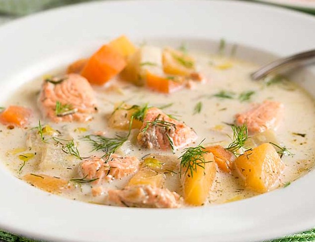 Finnish Salmon Soup