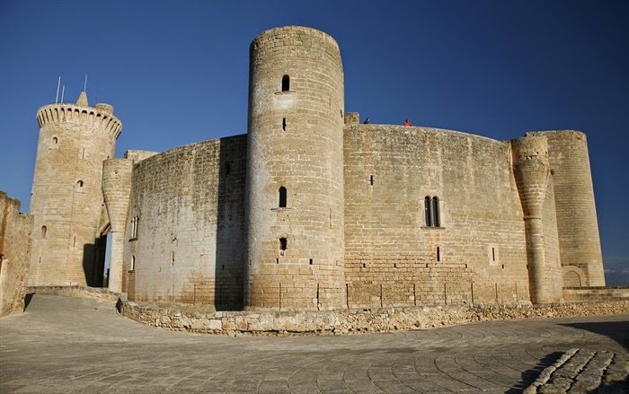 Castillo de Bellver, con unas hermosas vistas de Palma de Mallorca
