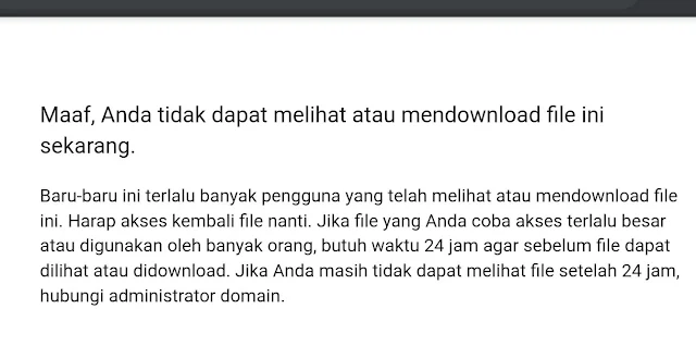 Cara Mengatasi Limit Google Drive Cara Mengatasi Limit Google Drive