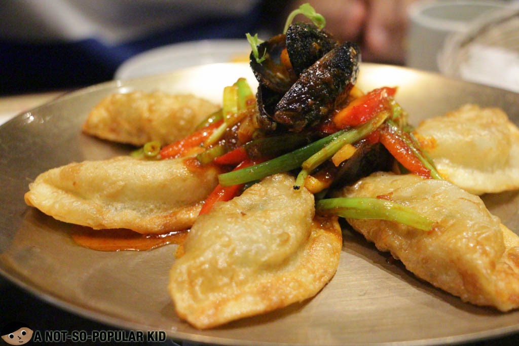 Spicy Seafood Dumpling Appetizer of Bulgogi Brothers