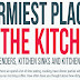 The Germiest Places in your Kitchen #infographic