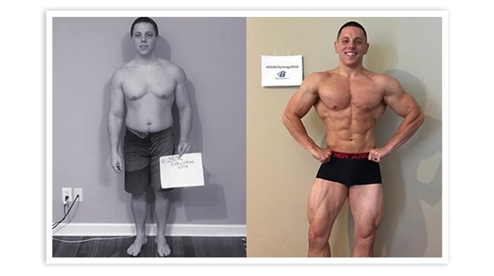 Best Muscle-Building Transformation: Cory Dovel