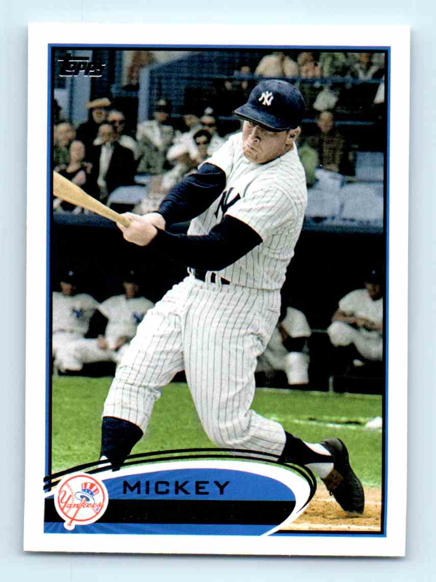 Baseball Cards Come to Life! Does anyone have 2012 Topps Mickey Mantle