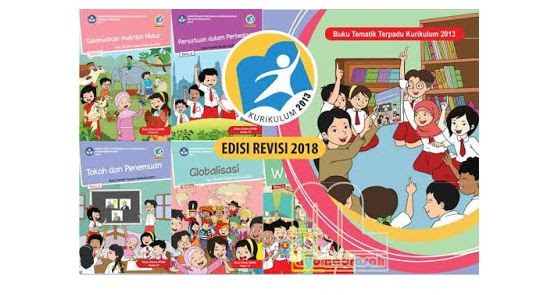 Download Buku K13 Kelas 1 - 6 Semester 1 Dan 2 Sd/Mi Revisi 2018