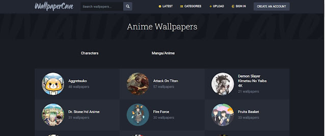 List of best cool anime Wallpapers Websites For Desktop and phone