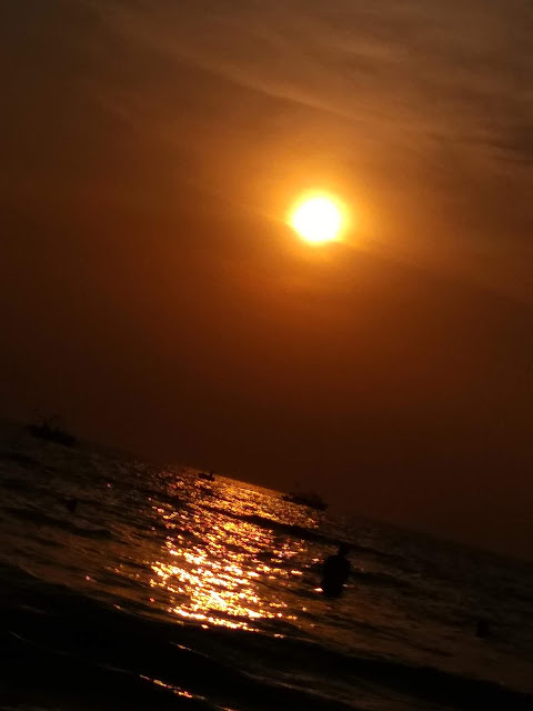 SUNSET NEAR ALIBAUG BEACH