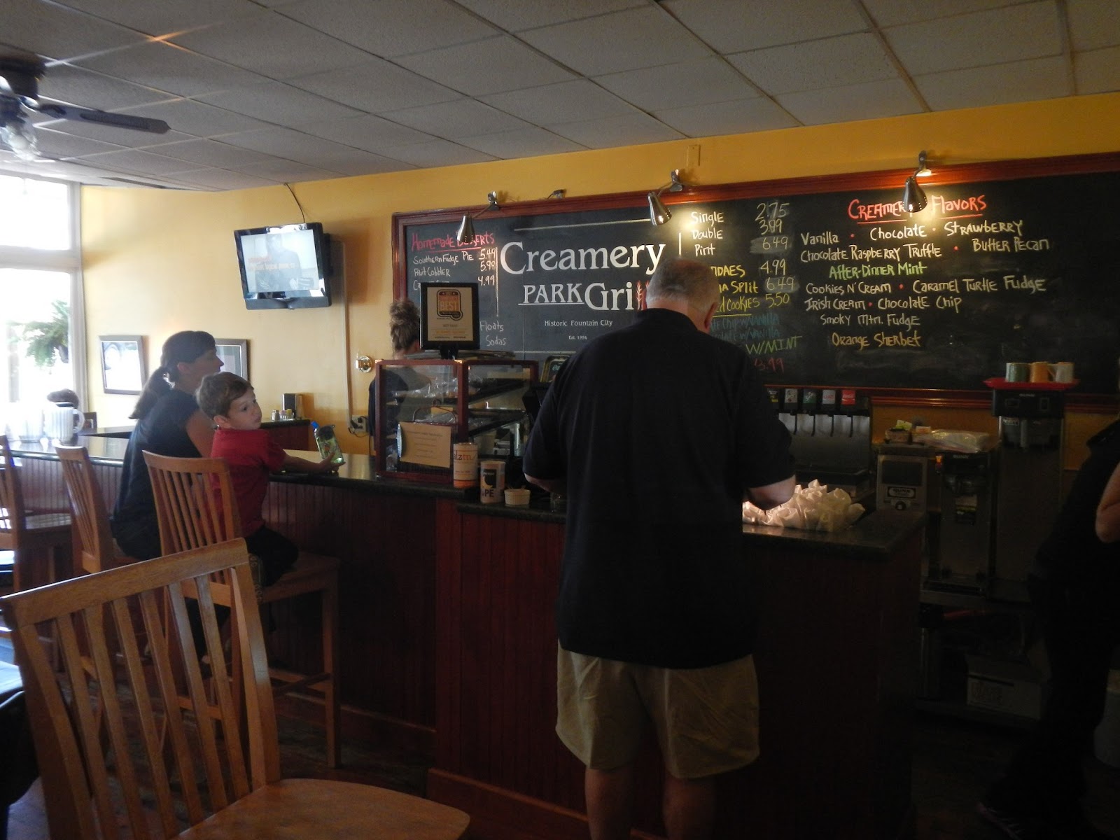 Big Daddy Dave Creamery Park Grill Knoxville TN