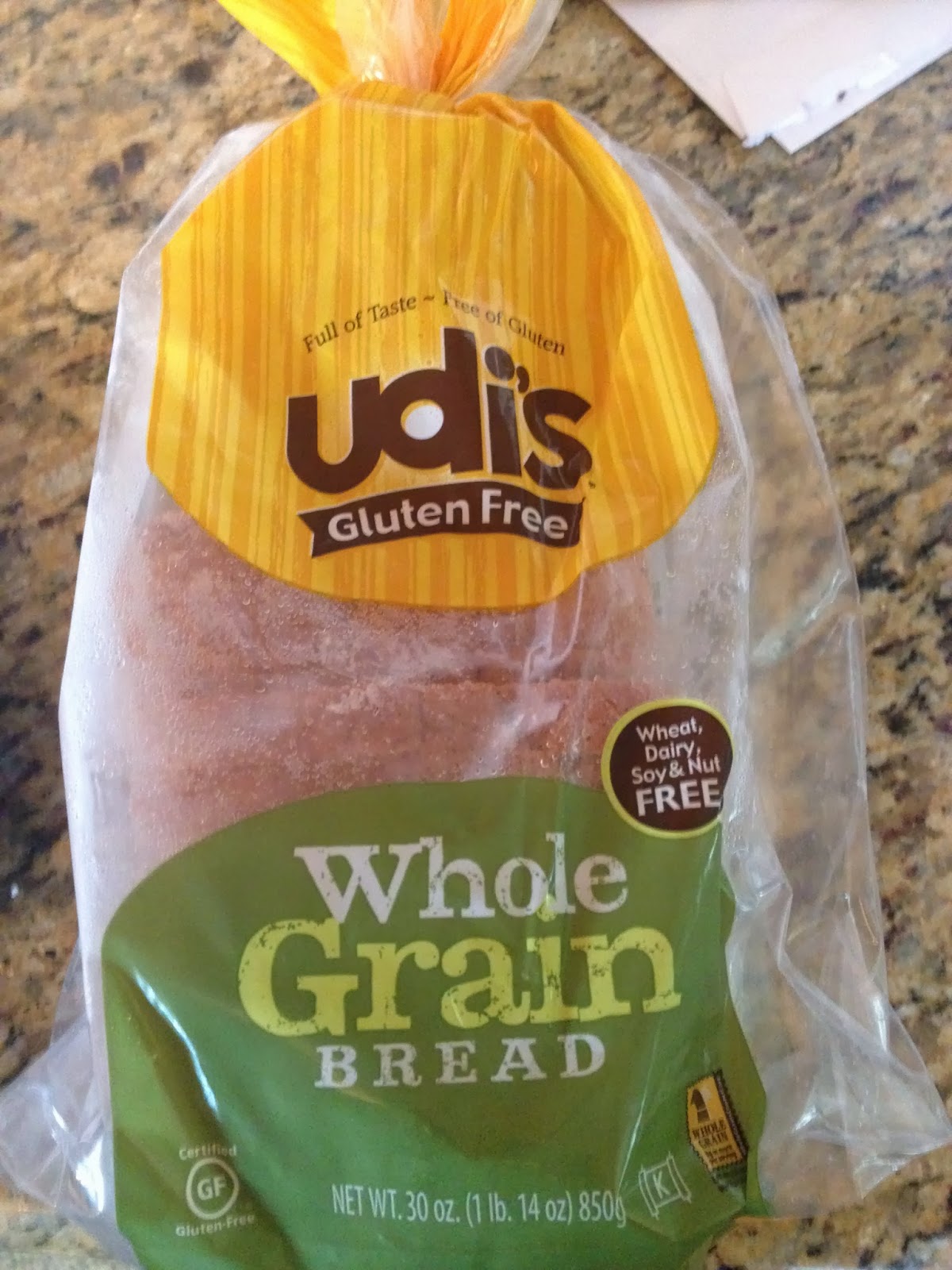 ADHD Eating No Wheat, Dairy, or Soy of any kind Udi's Gluten Free