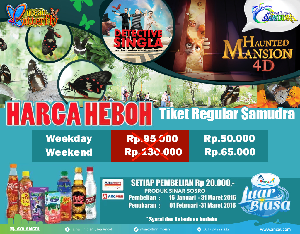 Harga Tiket Gelanggang Samudra