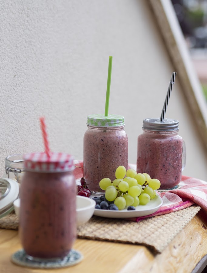 Smoothie de sandía y arándanos ¡Fresco y ligero!_3