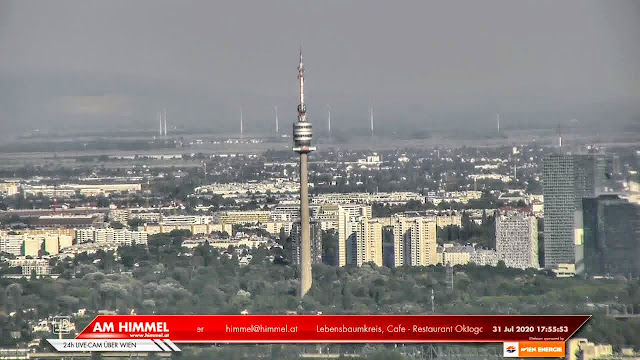 Webcam am Himmel - Donauturm