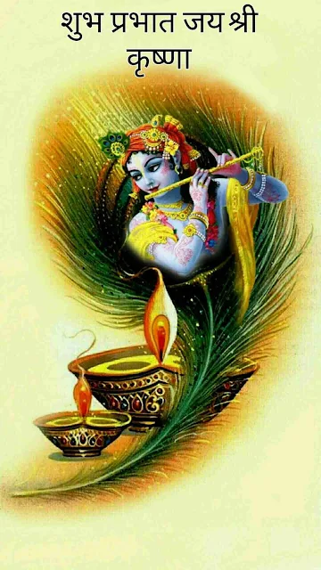 Good Morning Krishna Image