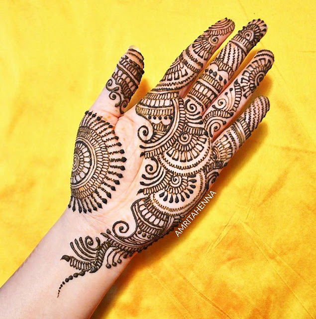 5 New Mehndi Designs for Girls Hands