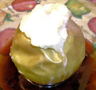 Single Serve Baked Apple + Dr Pepper  #oneserving