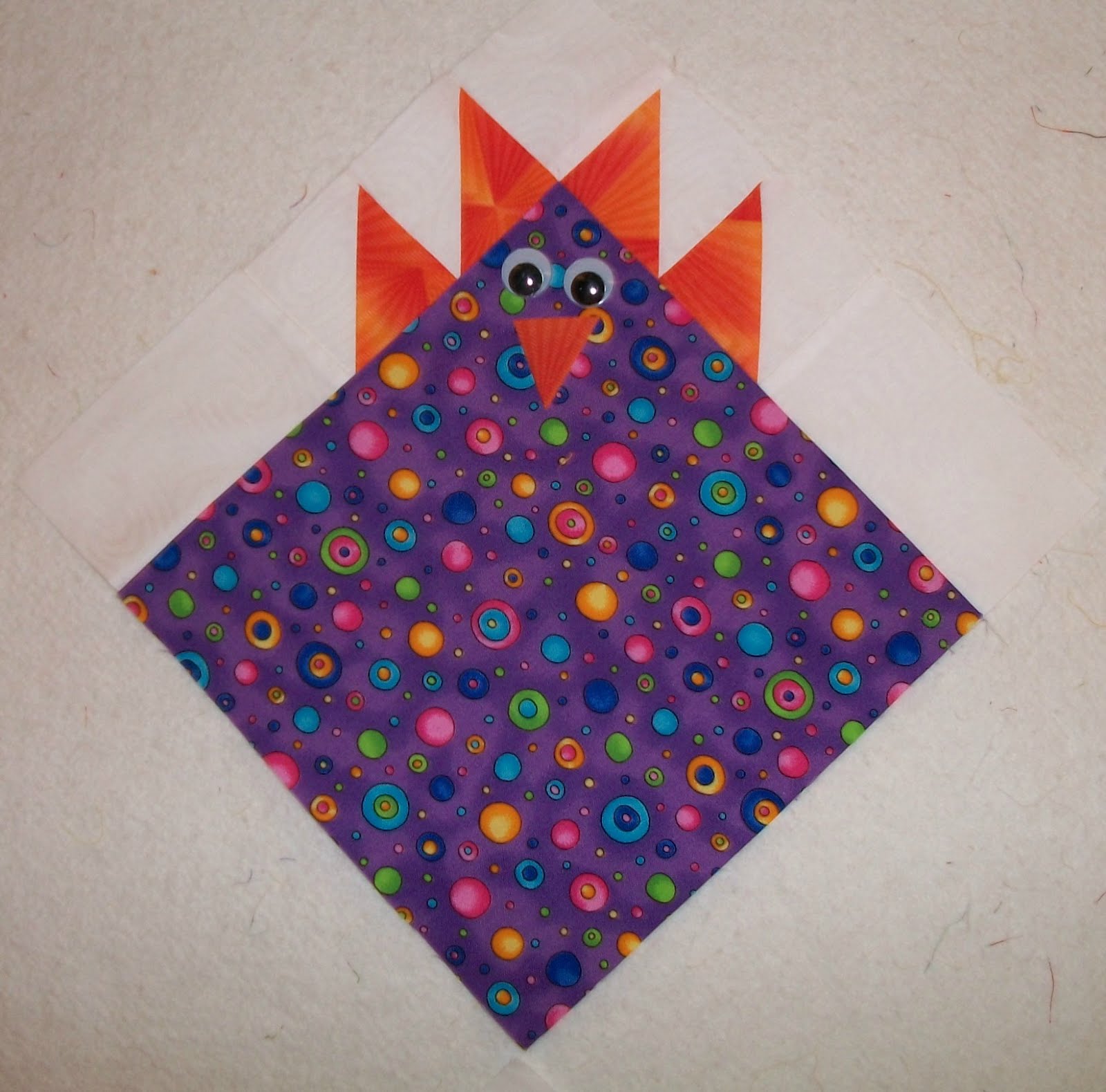 The polka dot chicken my chickens have come home to roost on design