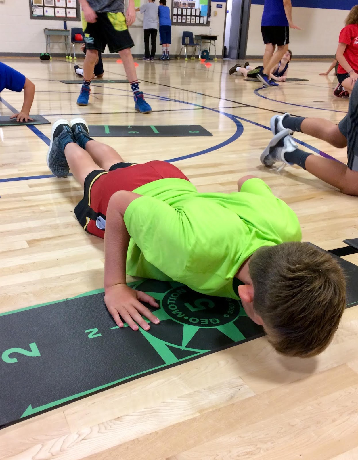 Williston Central School Physical Education: 5th - 8th Grade PE Warm-up!