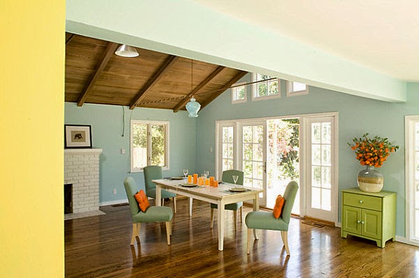 Paint and decorate with soft colors