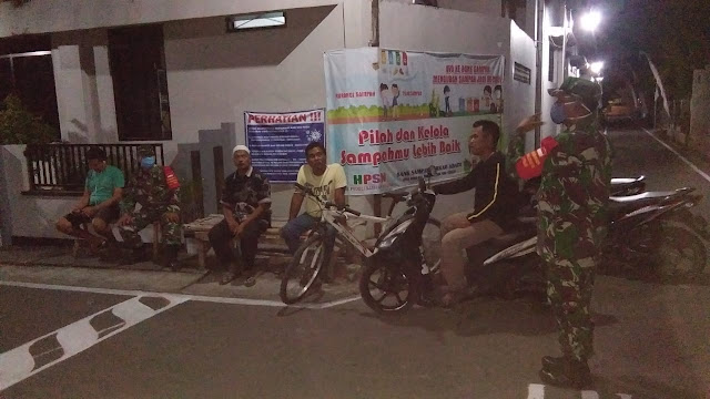 New Normal, Koramil Karangmalang Tegakkan Disiplin Protokol Kesehatan