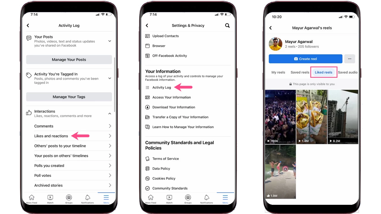 أين تذهب مقاطع الريلز Reels المحفوظة على Facebook؟ إليك كيفية العثور