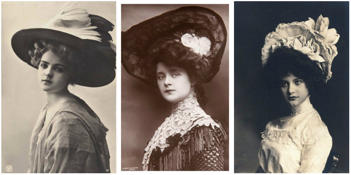 30 Vintage Portrait Photos of Beauties With Chapeau From the Late 19th ...